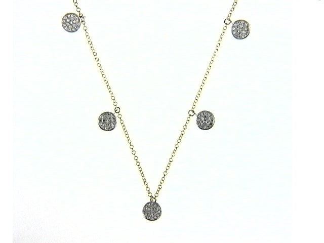 Venetti Diamond Station Necklace