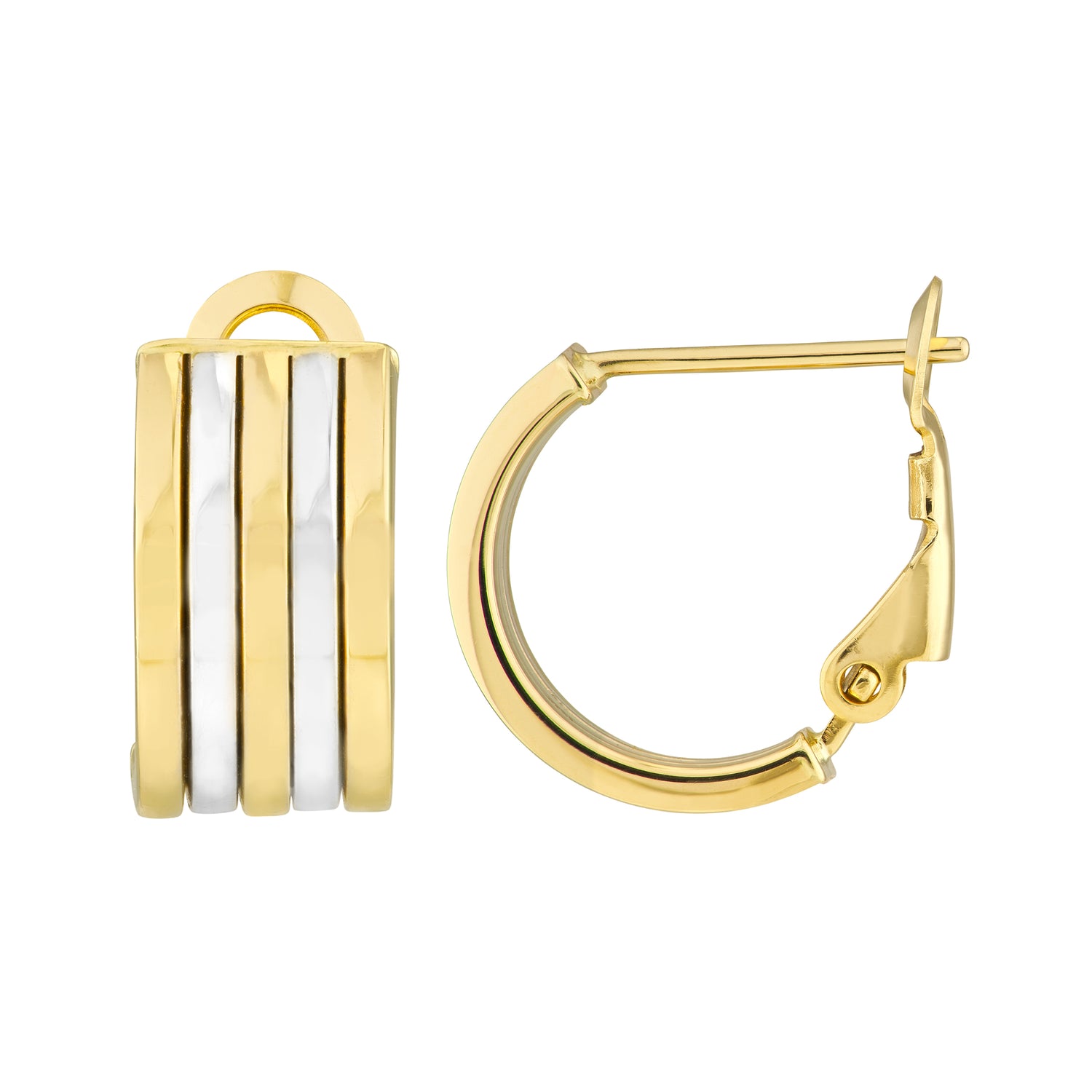 Midas Two-Toned 5-Row Omega Hoop