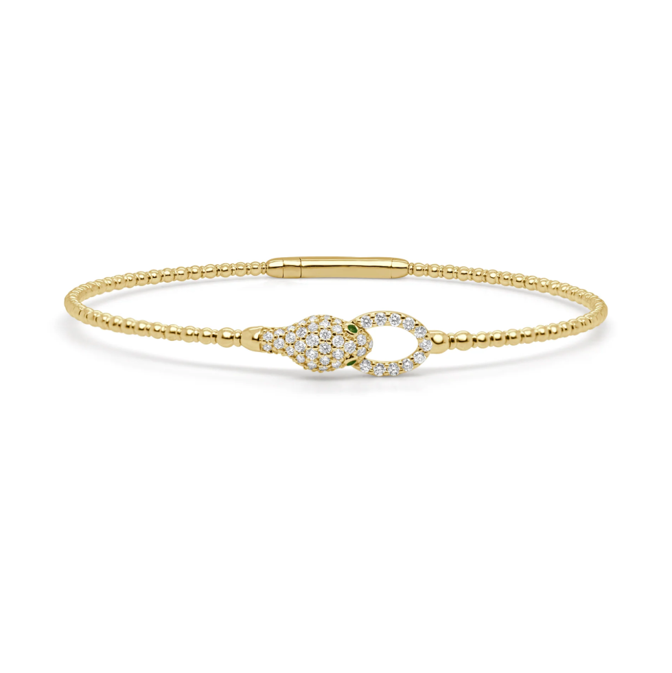 Sabrina Designs Diamond Snake Bangle