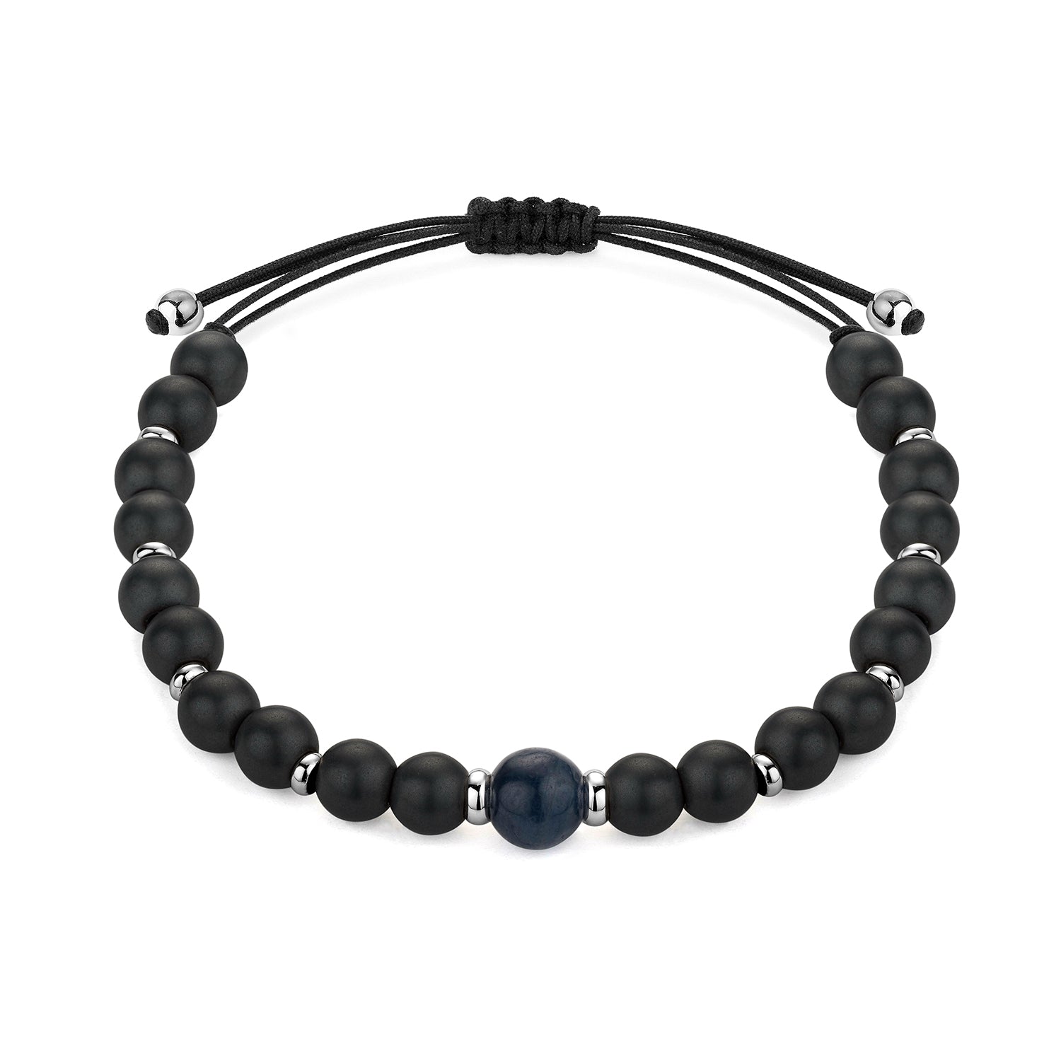 Facet Barcelona Sapphire Bead Bracelet