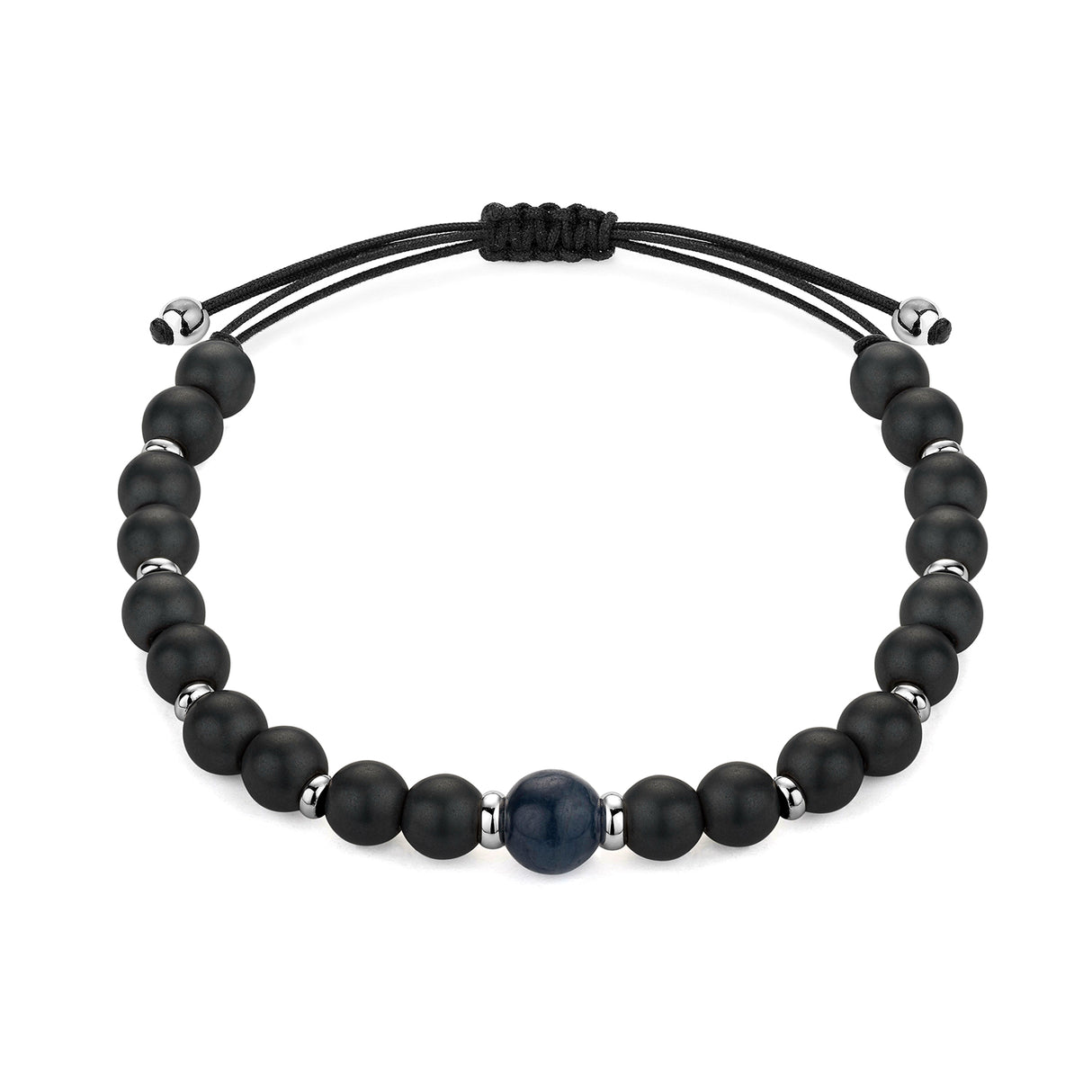 Facet Barcelona Sapphire Bead Bracelet