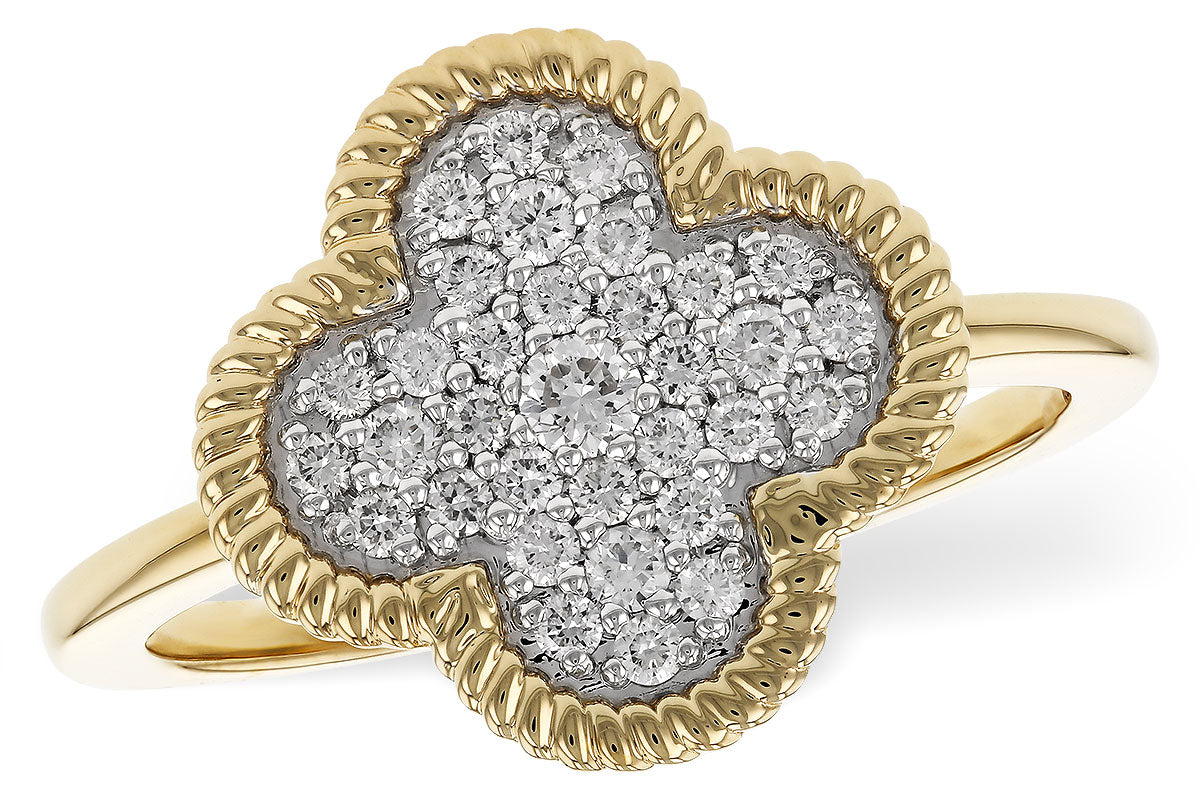 Allison Kaufman Diamond Clover Ring