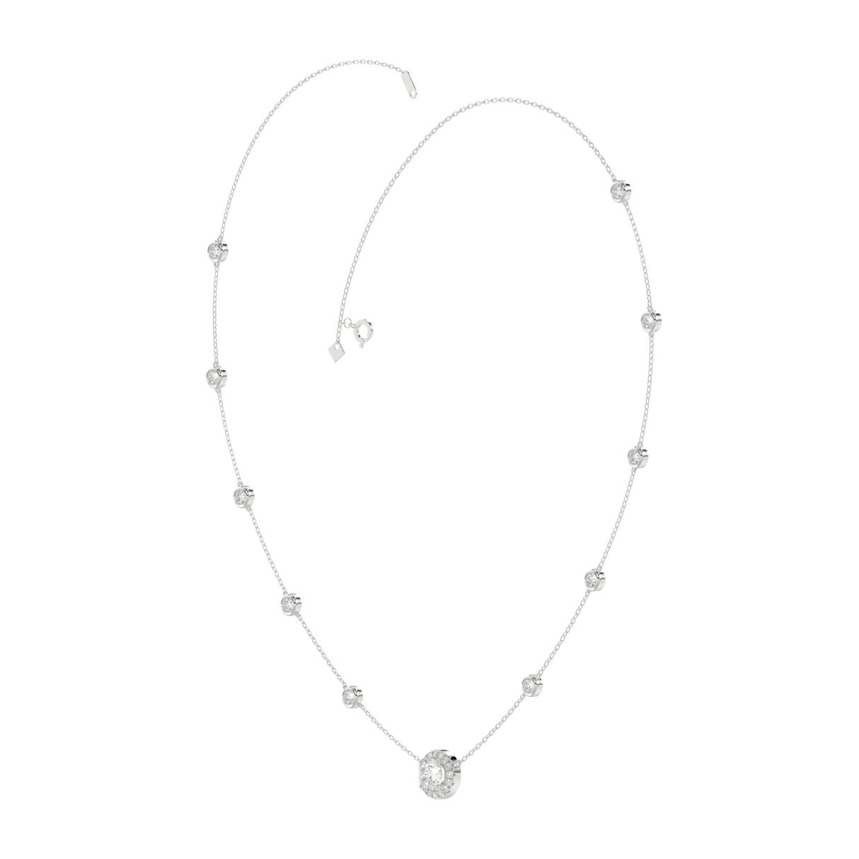 Ethos Lab Diamond Station Necklace