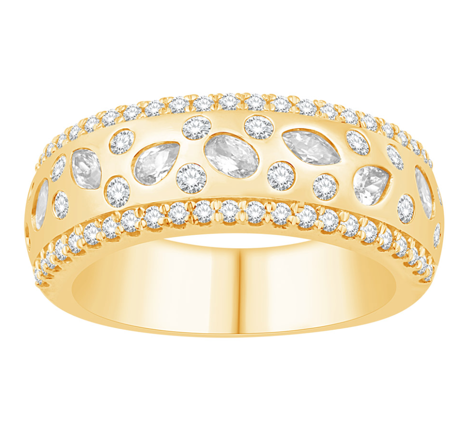 S.Kashi Scattered Diamond Ring