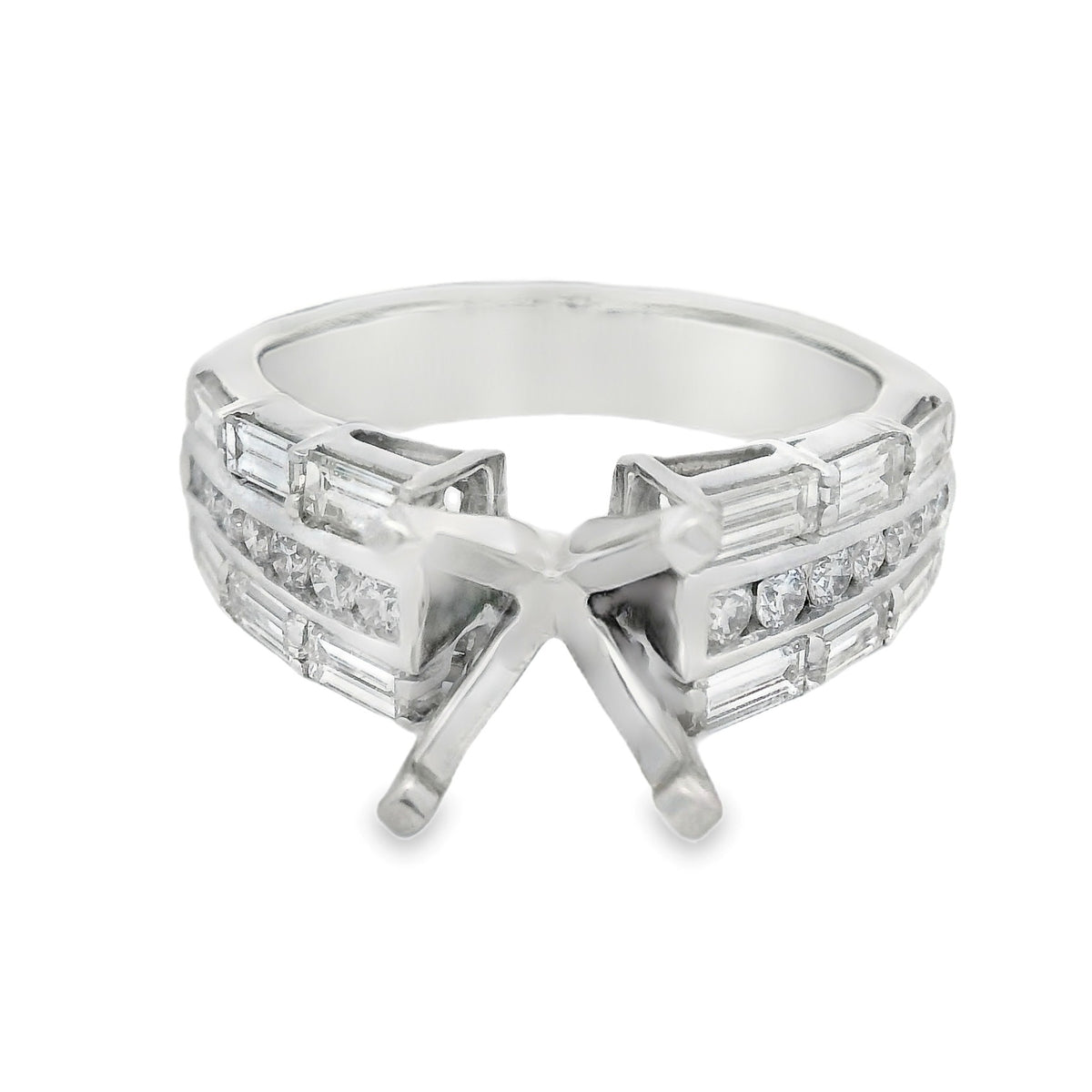 Herra Moti Diamond Cathedral Engagement Ring