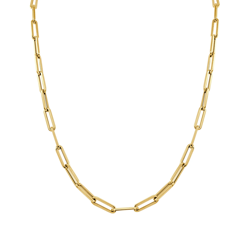 Sabrina Designs Gold Paperclip Chain