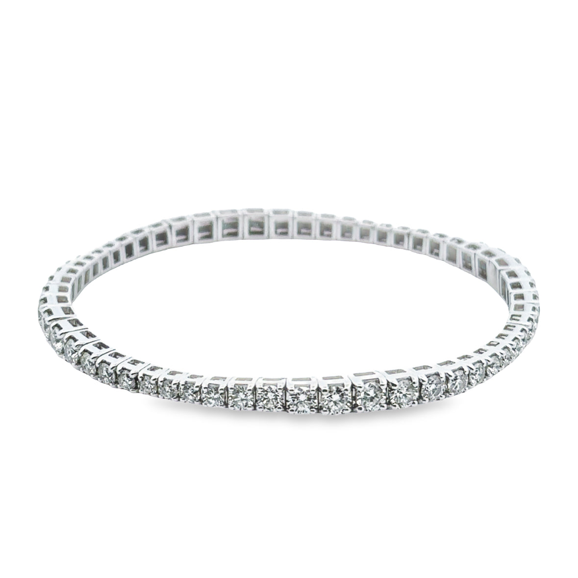 Facet Barcelona Stretch Diamond Tennis Bracelet