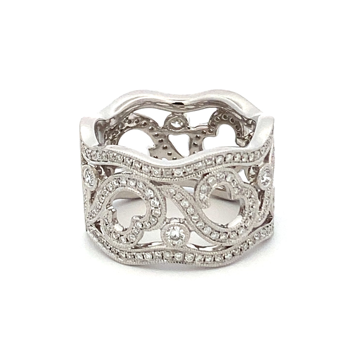 Diamond Heart Fashion Ring