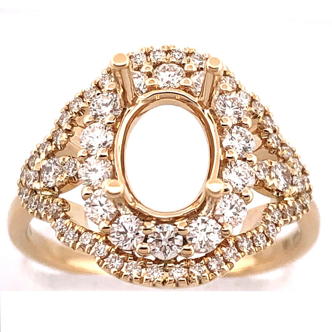 Venetti Halo Semi-Mount Ring