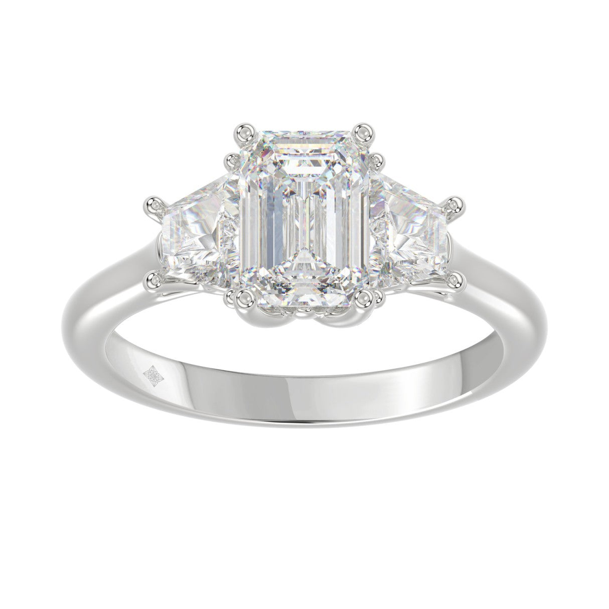 Ethos Lab Diamond Three Stone Ring