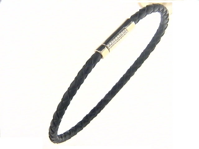 Venetti Diamond and Leather Bracelet