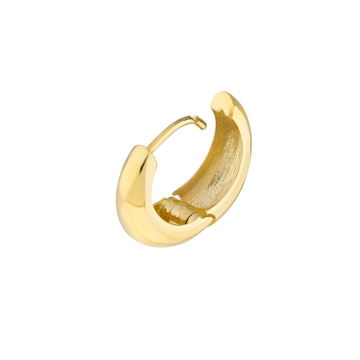 Midas Graduating Gold Hoop Earrings