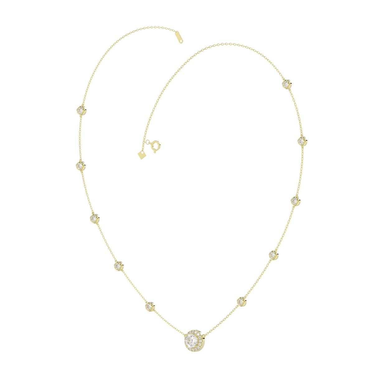 Ethos Lab Diamond Station Necklace