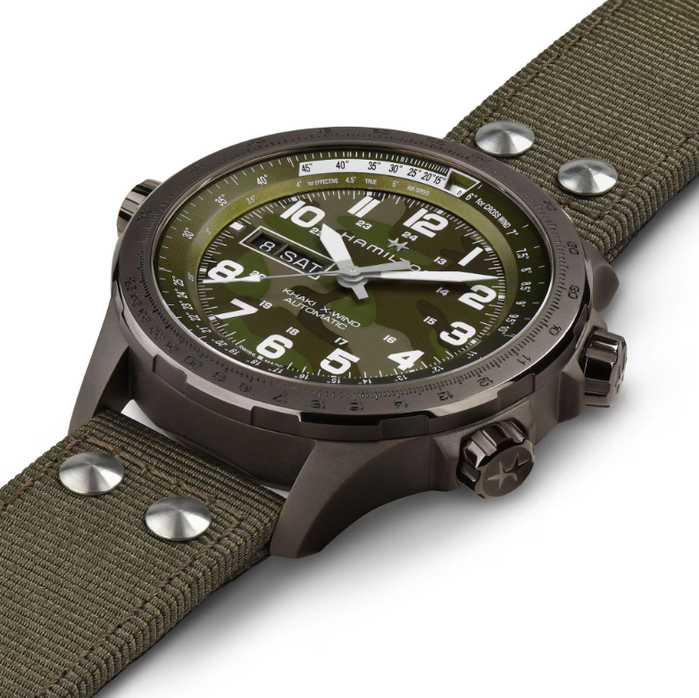 Hamilton - Khaki Aviation X-WIND Day Date Auto