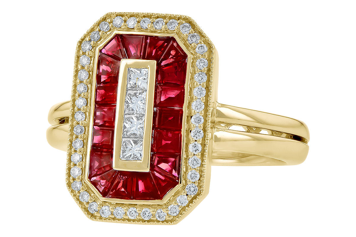 Allison Kaufman Ruby Fashion Ring