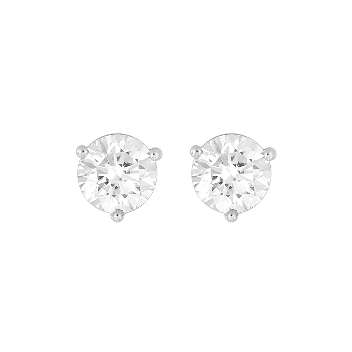 Ethos - Certified Lab Diamond Stud Earrings 2.50ctw