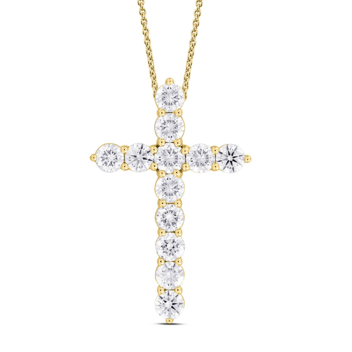 Ethos Lab Diamond Cross Pendant