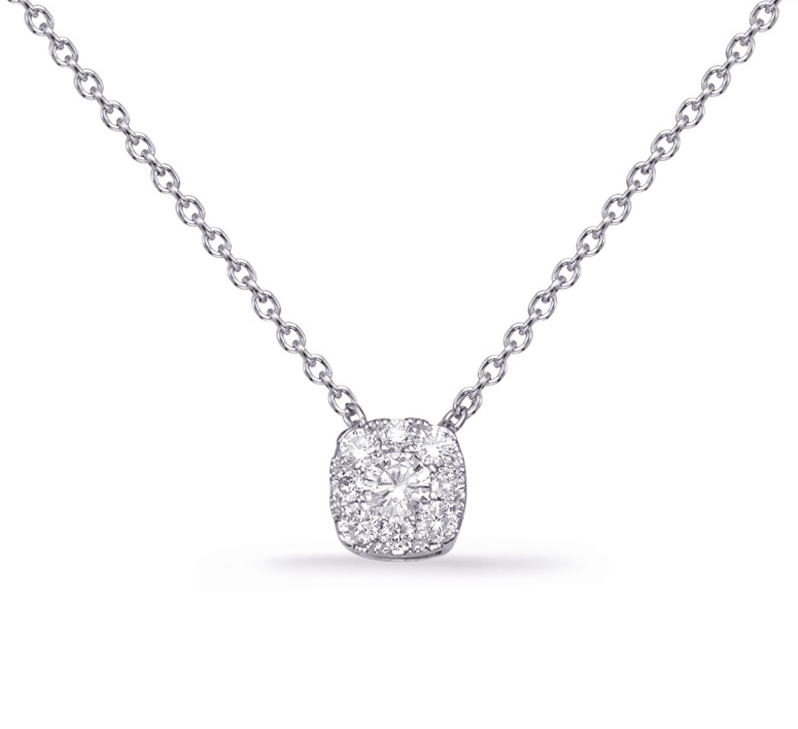 S.Kashi Diamond Cluster Pendant