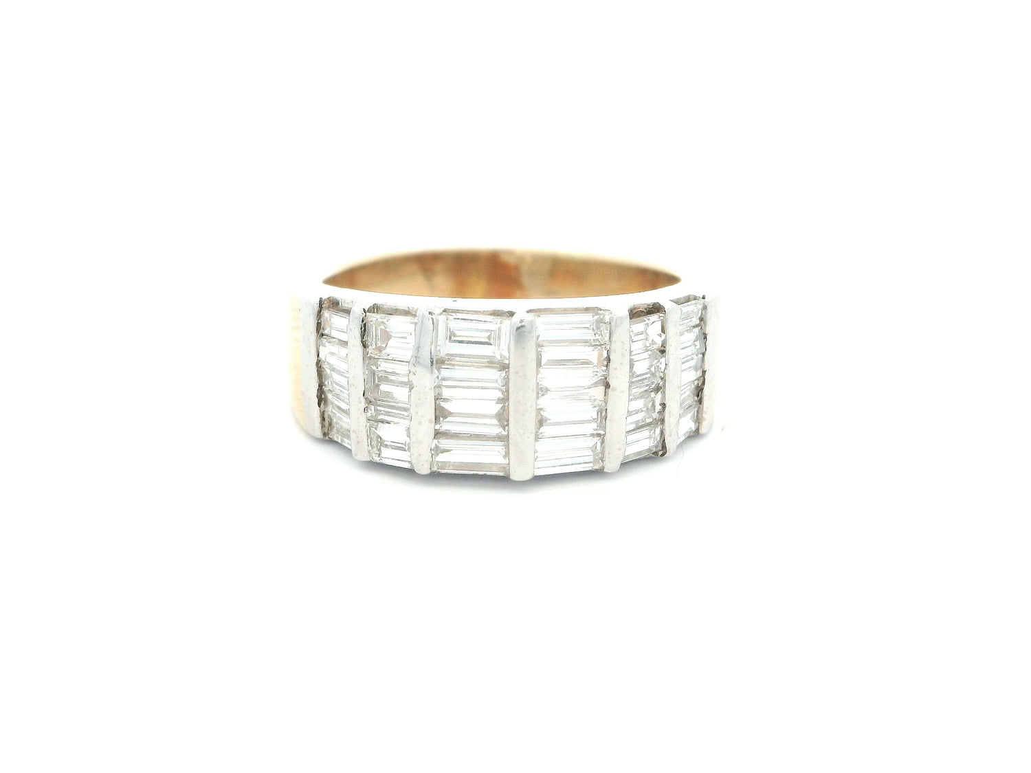 Baguette Diamond Men's Ring