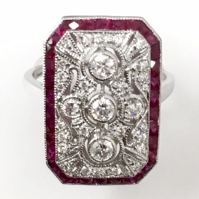 Venetti Vintage Inspired Fashion Ring