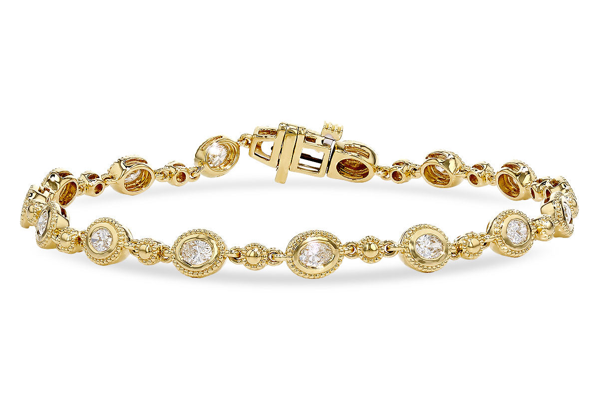 Allison Kaufman Diamond Milgrain Tennis Bracelet