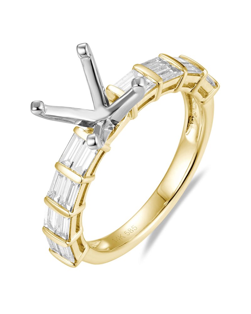 Diasum Semi-Mount Engagement Ring