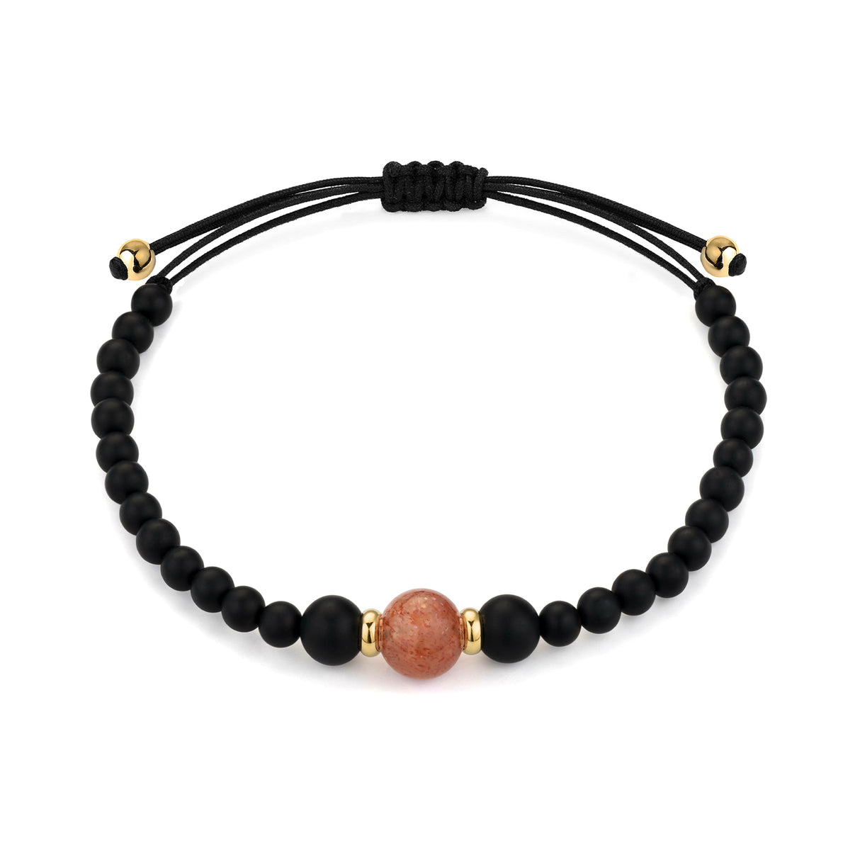 Facet Barcelona Onyx and Moonstone Bracelet