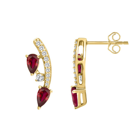 Ethos Ruby Earrings