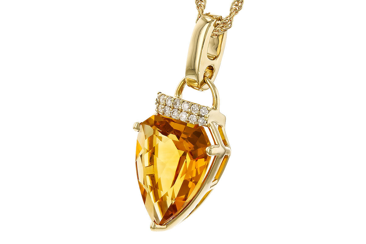 Allison Kaufman Citrine Fashion Pendant