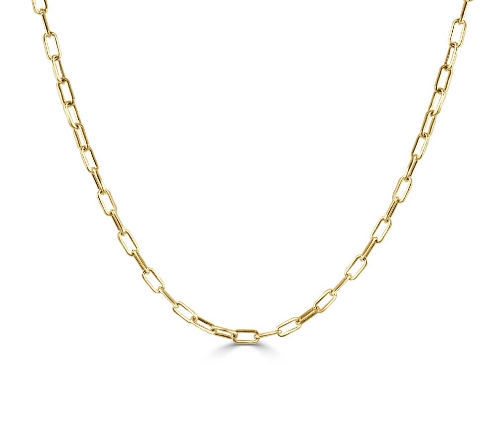 Sabrina Design Paperclip Necklace