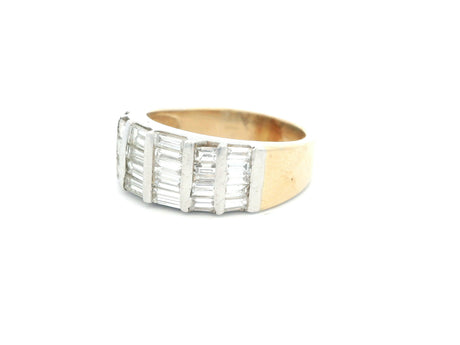 Baguette Diamond Men's Ring
