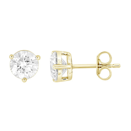 Ethos- Certified Lab Diamond Stud Earrings 3.00ctw