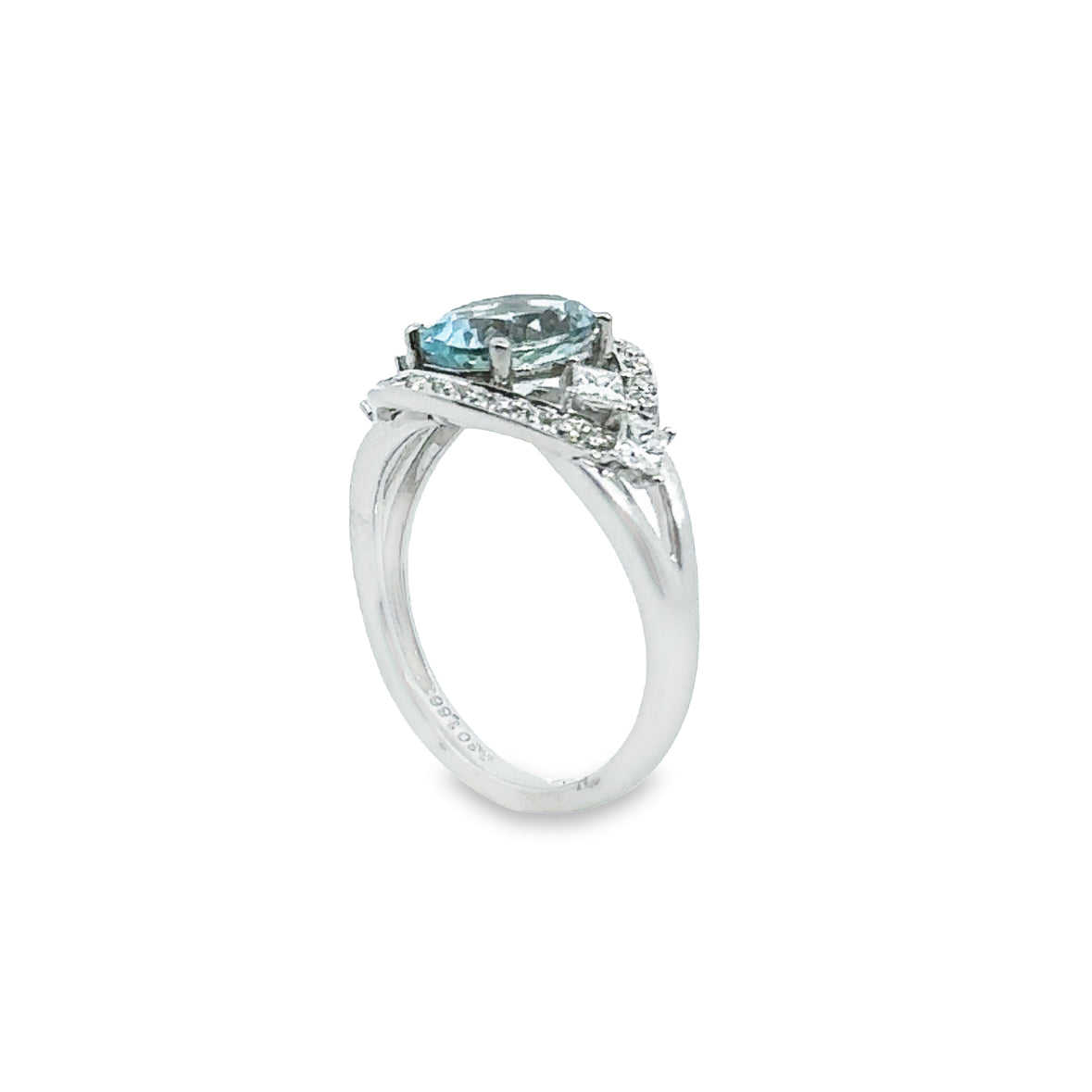 Aquamarine Fashion Ring