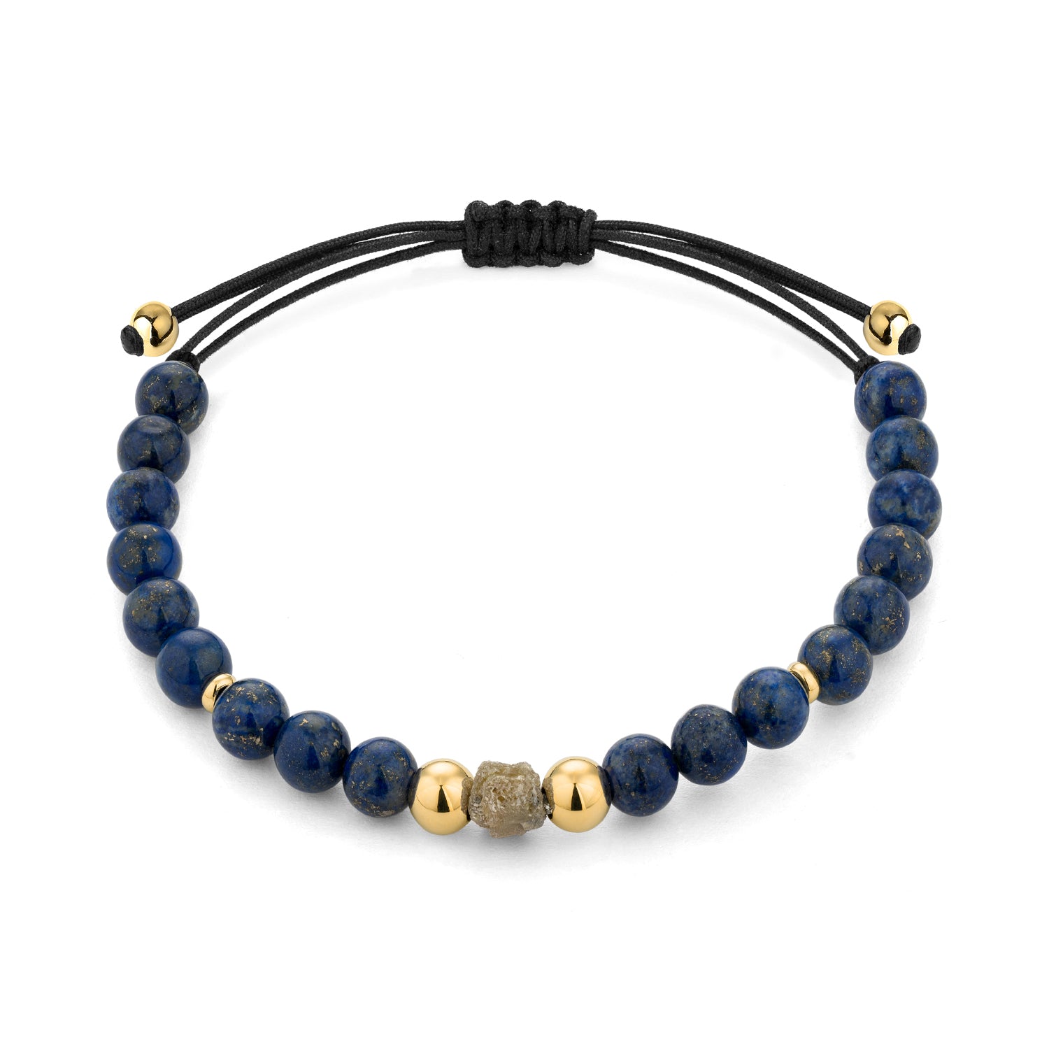 Facet Barcelona Lapis Lazuli Beaded Bracelet