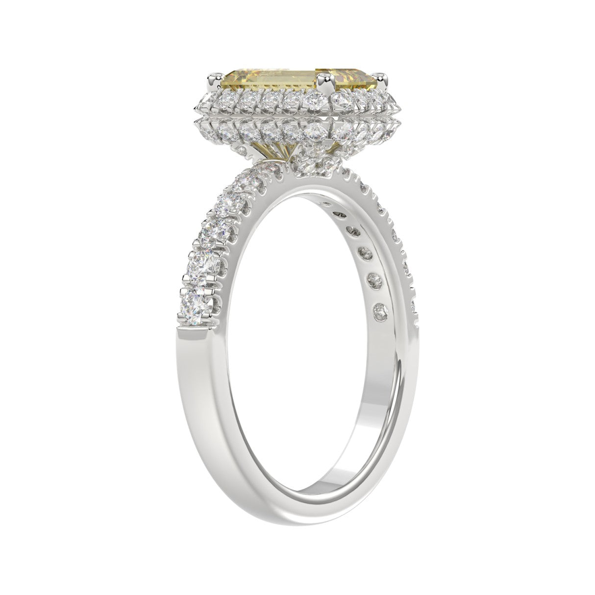 Ethos Yellow Diamond Engagement Ring