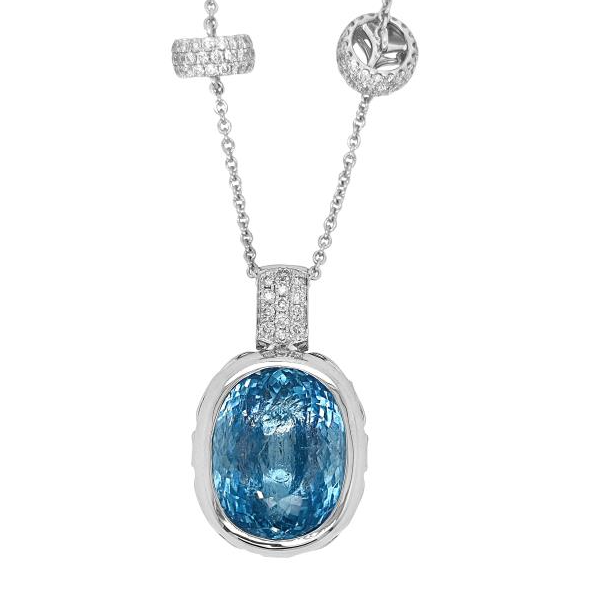 Almor Designs Aquamarine Fashion Pendant