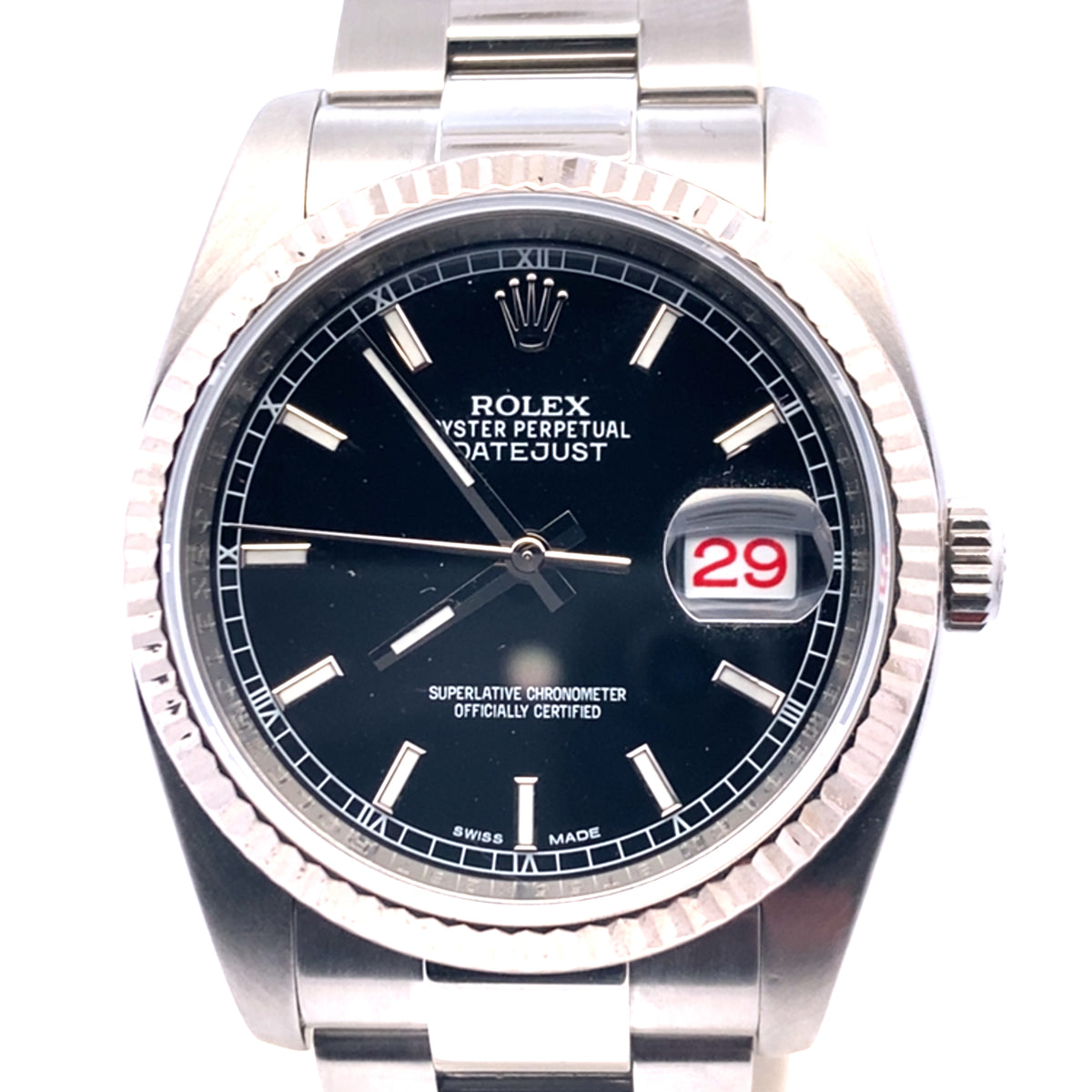 Rolex Datejust 116234 Black Dial 36mm