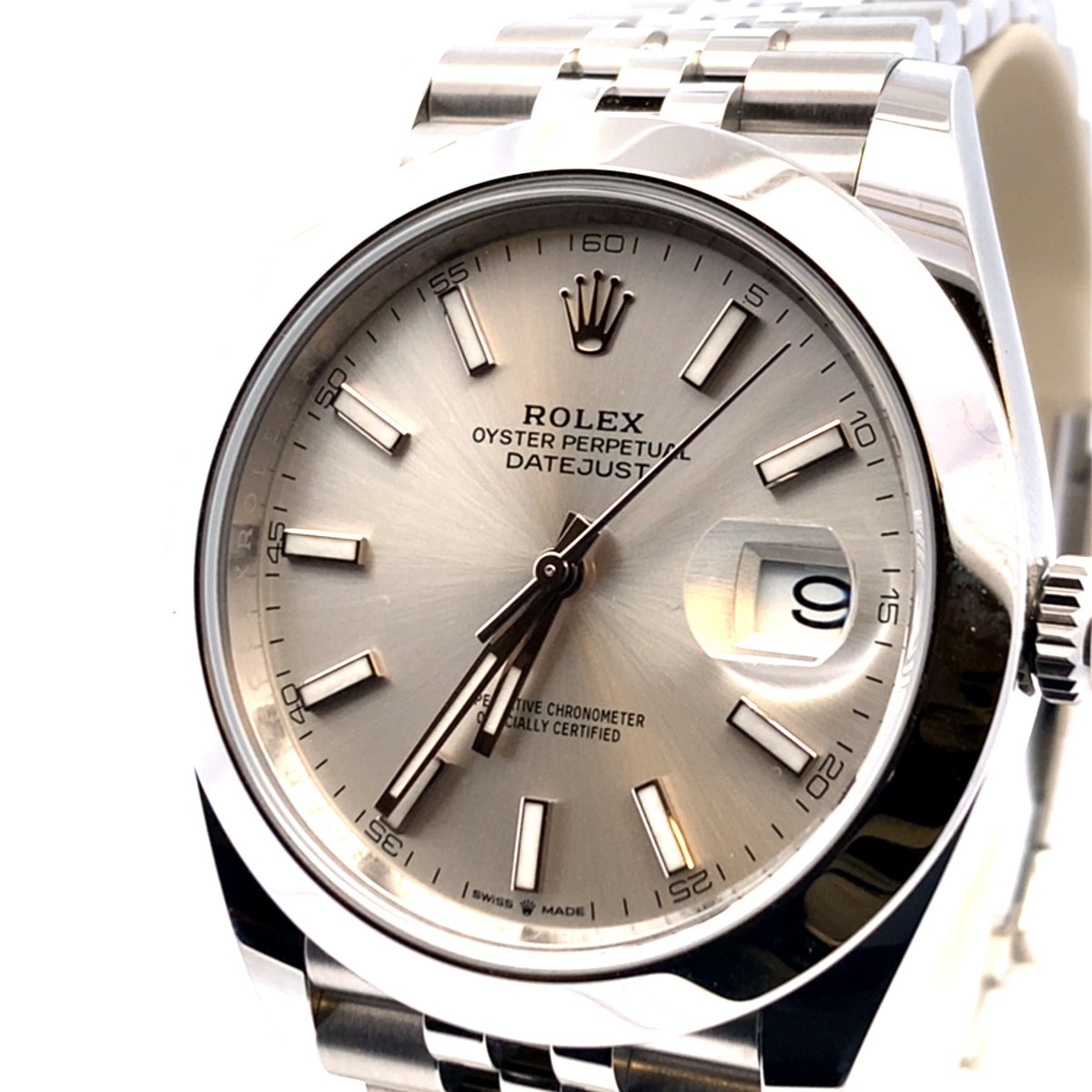 2025 Rolex Datejust 41 Silver Dial 41mm