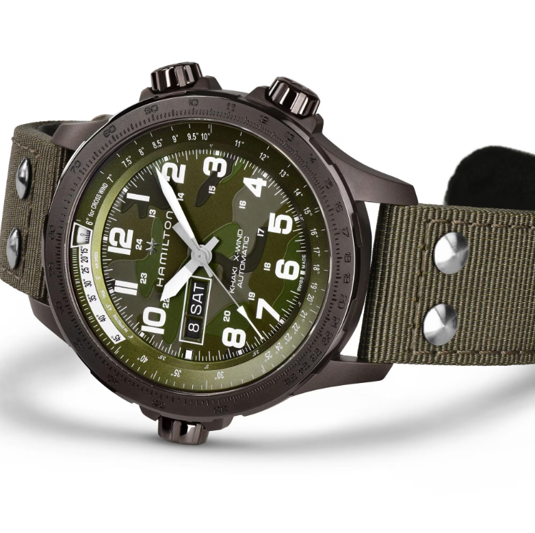 Hamilton - Khaki Aviation X-WIND Day Date Auto