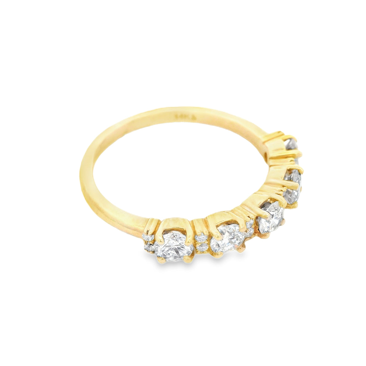 Whitestone Five Stone Diamond Anniversary Band