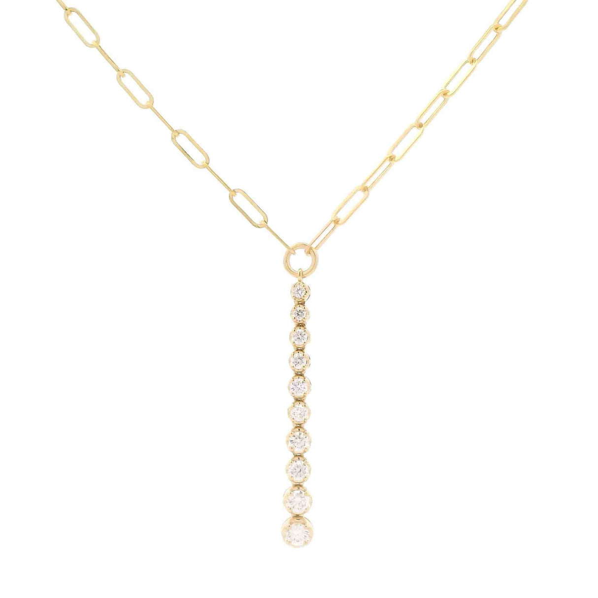 AGI Diamond Paperclip Chain