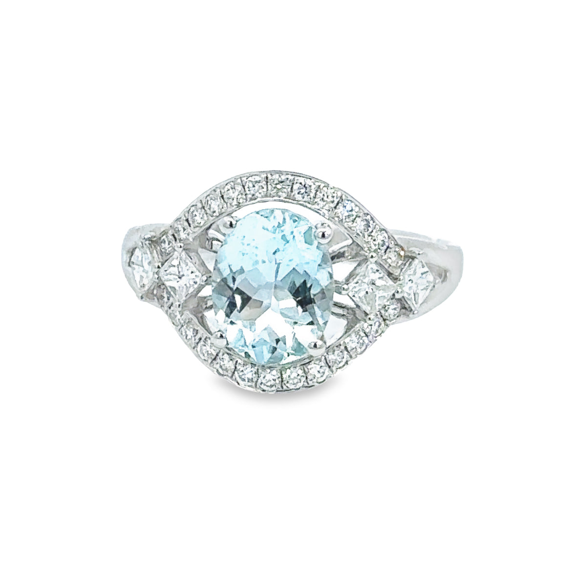 Aquamarine Fashion Ring