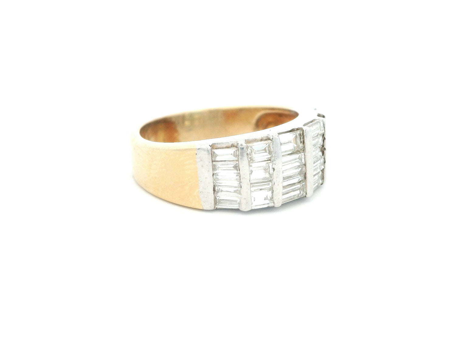 Baguette Diamond Men's Ring
