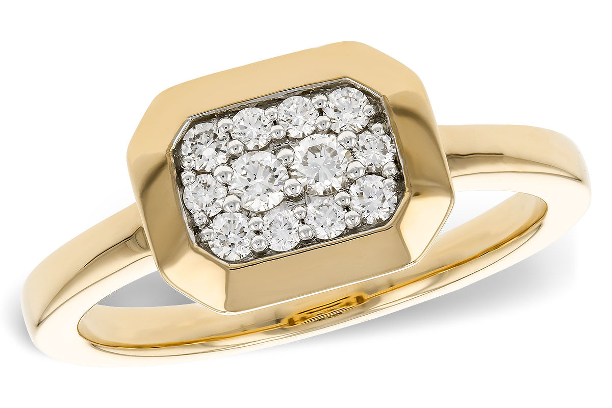 Allison Kaufman Cluster Diamond Fashion Ring