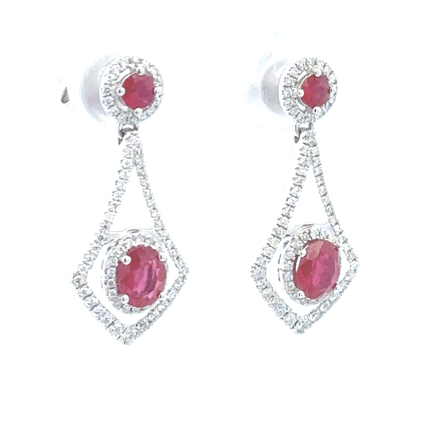 Ruby Fashion Earrings