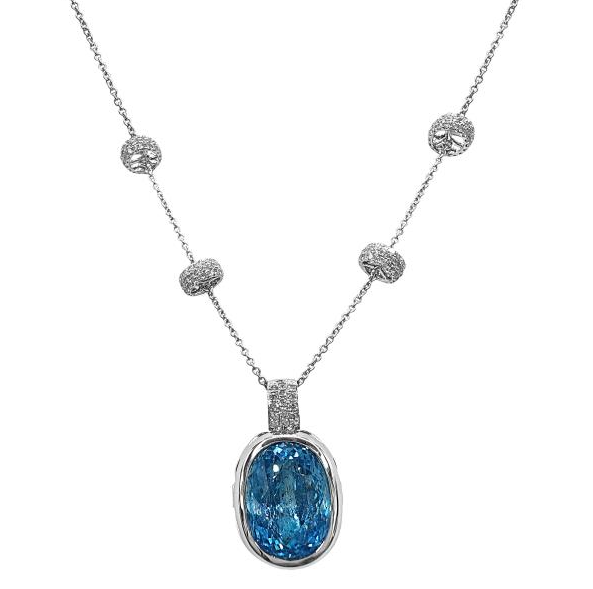 Almor Designs Aquamarine Fashion Pendant