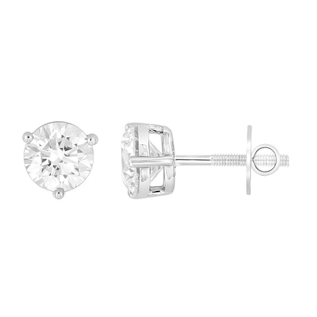 Ethos - Certified Lab Diamond Stud Earrings 4.00ctw