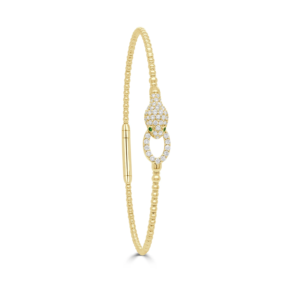 Sabrina Designs Diamond Snake Bangle