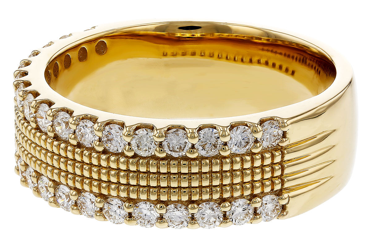 Allison Kaufman Milgrain Diamond Ring