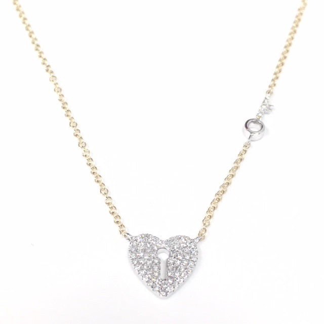 Venetti Diamond Heart Locket